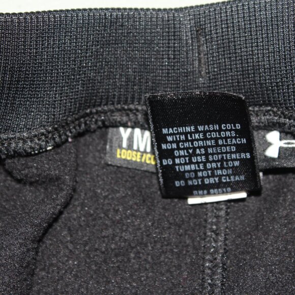 Black Under Armour Sweat Pants Size Medium - Picture 3 of 5
